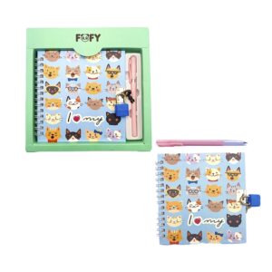 Kit Diário Friend Azul FOFY - UND