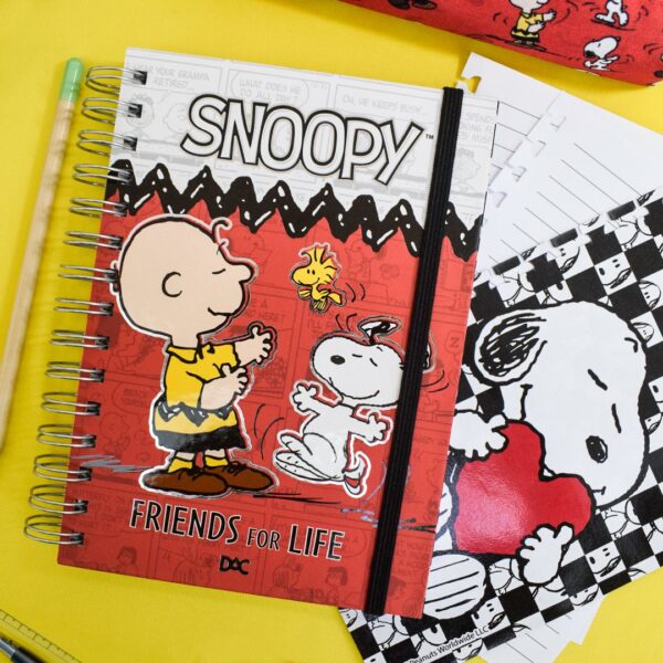 Caderno Smart Mini 80 fls Snoopy - DAC