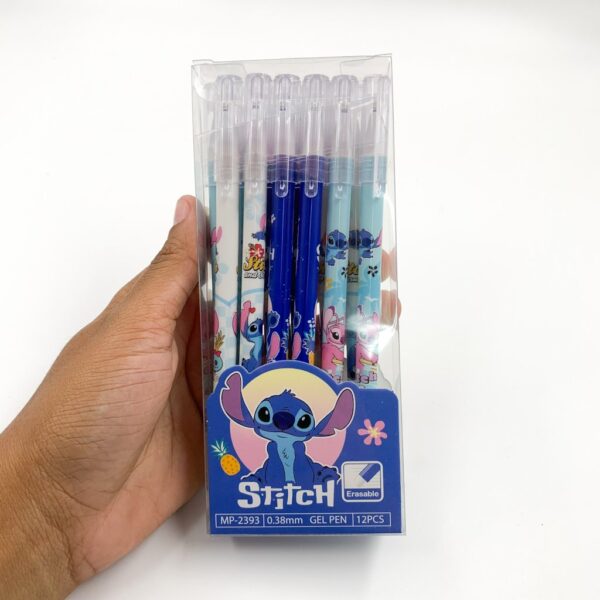 Caneta Estampada Apagável STITCH - CX 12 UND
