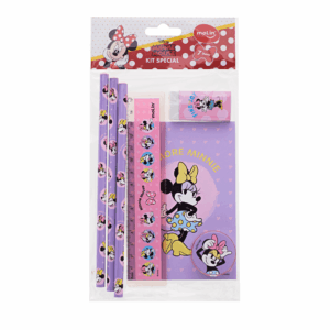 Kit Especial Minnie Mouse 7 Peças MOLIN - BLISTER