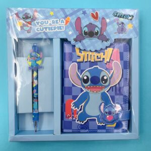 Kit Presenteável Premium Planner Luxo + Caneta STITCH - UND