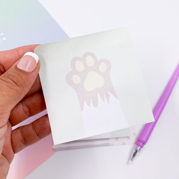 Bloco Smart Notes 76x76mm Pets BRW - KIT 4 UND