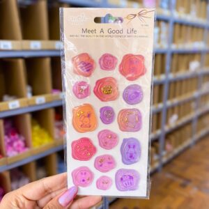 Cartela de Adesivos SELO Gradiente - UNISO - UND