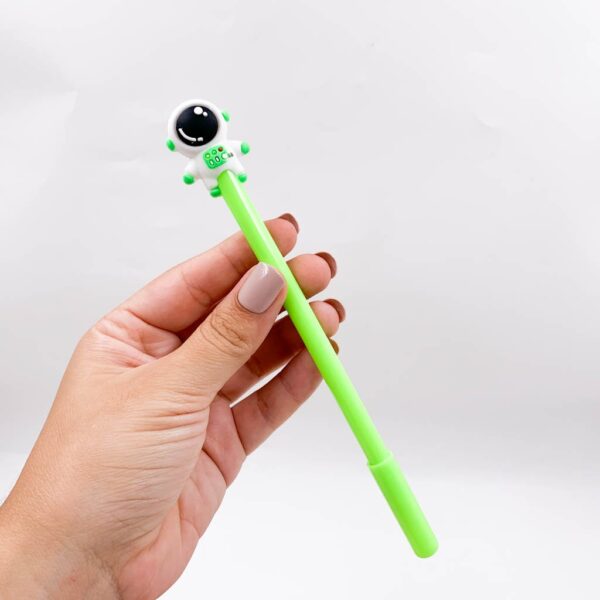 Caneta Fofa Astronauta Color - Pacote 6 Und