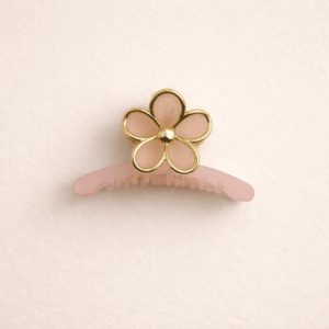 Presilha Piranha Flor  BEAUTY 6 cm - IMPORTADO - UND