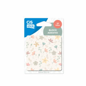 Bloco de Notas Stick Notes CIS Primavera - UND