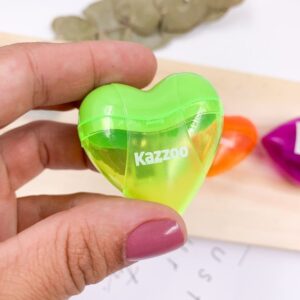 Apontador Coletor Coração KAZ - POTE 12 UND
