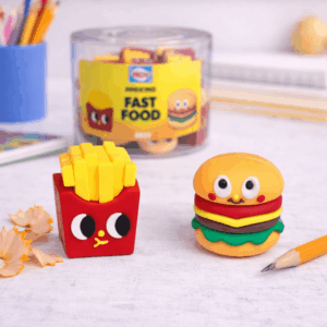 Apontador Emborrachado Fast Food - KAZ - POTE 12 UND
