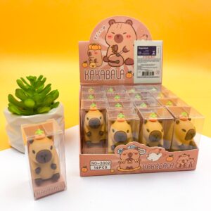 Apontador Emborrachado Capivara - IMPORTADO - CX 16 UND