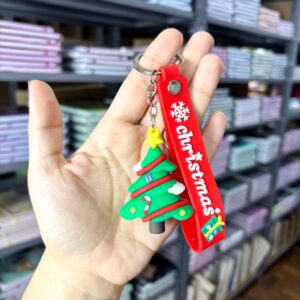 Chaveiro Emborrachado FELIZ NATAL - IMPORTADO - UND