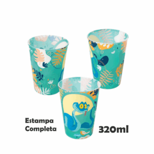 Copo Zootopia Sortido 320ml - PLASÚTIL - UND