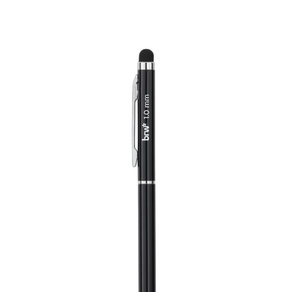 Caneta Esferográfica Metálica 1.0mm c/ Touch - BRW - CX 12 UND