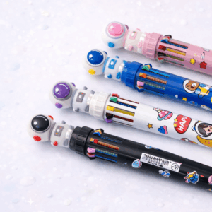 Caneta 10 Cores Astronauta - IMPORTADO - UND