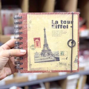 Caderno Capa Dura Vintage Journal 15x15cm 150fls - IMPORTADO - UND