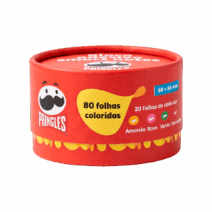 Bloco Smart Notes 6x6,6cm PRINGLES  - BRW - POTE C/ 4 BLOCOS