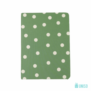 Caderno A6 SEM PAUTA Flores e Poá 10,5x14,5cm 96fls - UNISO - UND