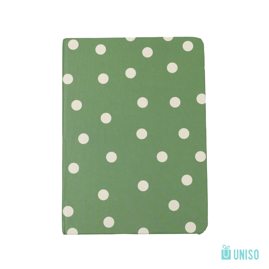 Caderno A6 SEM PAUTA Flores e Poá 10,5x14,5cm 96fls - UNISO - UND