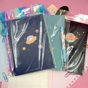 Kit Caderno Rabbit Space + Caneta