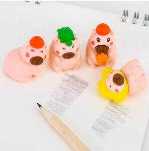 Borracha Fofa 3D Capivara - IMPORTADO - UND