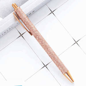Caneta Luxo Glitter Color - KIT 4 UND