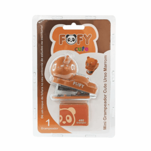 Mini Grampeador Ursinho Cute FOFY - BLISTER