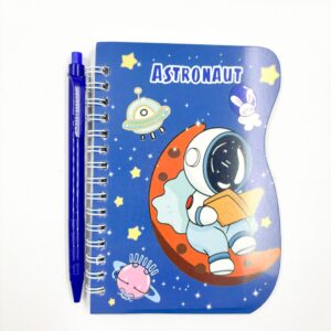 Mini Caderno Astronauta c/ Caneta