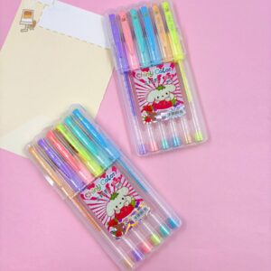 Caneta Gel Color Perfumada - Blister 6 Und