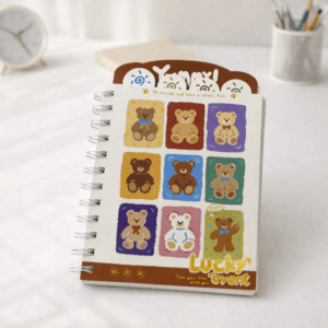Caderno Pautado Espiral Bichinhos Fofos - IMPORTADO - UND