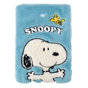 Caderno de Anotações Fluffy Pelúcia Snoopy - DAC