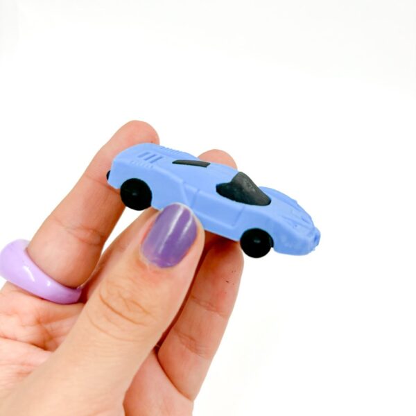 Borracha Colorful 3D Carrinho