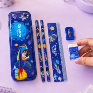 Kit Escolar Pequeno Astronauta 6 Peças - FOFY - BLISTER