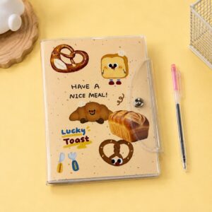 Caderno A5 Capa Plástica c/ Caneta PADARIA G 15x21cm - IMPORTADO - UND