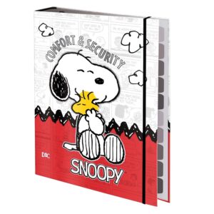 Fichário Universitário com Elástico Snoopy - DAC