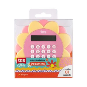 Calculadora de Bolso Holic Flor TRIS
