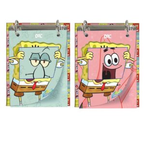 Refil Porta Fichas Mini Fichário Vertical Bob Esponja DAC