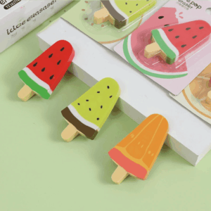 Borracha Picolé Frutinhas - Blister 1 Und