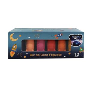 Kit Giz de Cera Foguete FOFY - UND