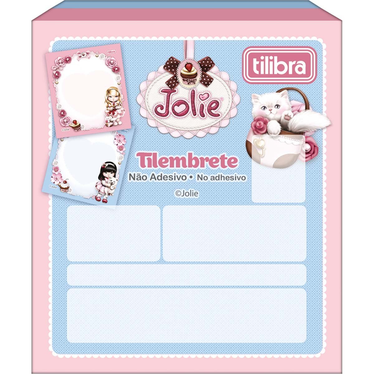 Bloco de Notas Tilembrete 80x 91mm 100 fls JOLIE - TILIBRA - UND