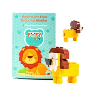 Apontador Bloco Lego Lion FOFY - UND