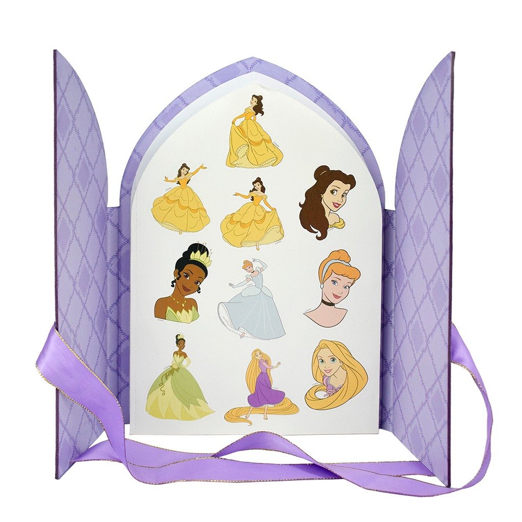 Caderno de Adesivos c/ + de 200 Und Princesas Disney - DAC