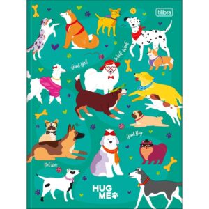 Caderno Brochura Capa Dura Universitário Hug Me Tilibra