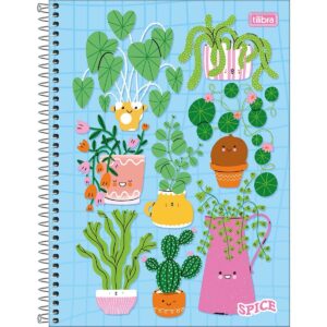 Caderno Universitário Espiral 1M 80 fls SPICE FEMININO - TILIBRA - UND