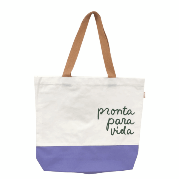 Ecobag Pronta para Vida G 35x41cm - FLORIE - UND