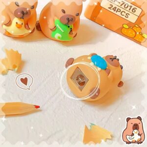 Apontador Emborrachado Capivara Friend - Cx 24 UND