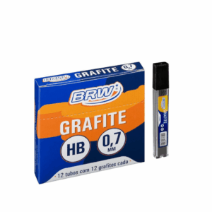 Grafite Hb 0.7mm 12 UND - BRW - CX 12 TUBOS