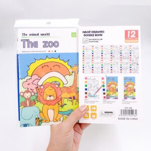 Livro Pintura Aquarela com Pincel 12 Folhas