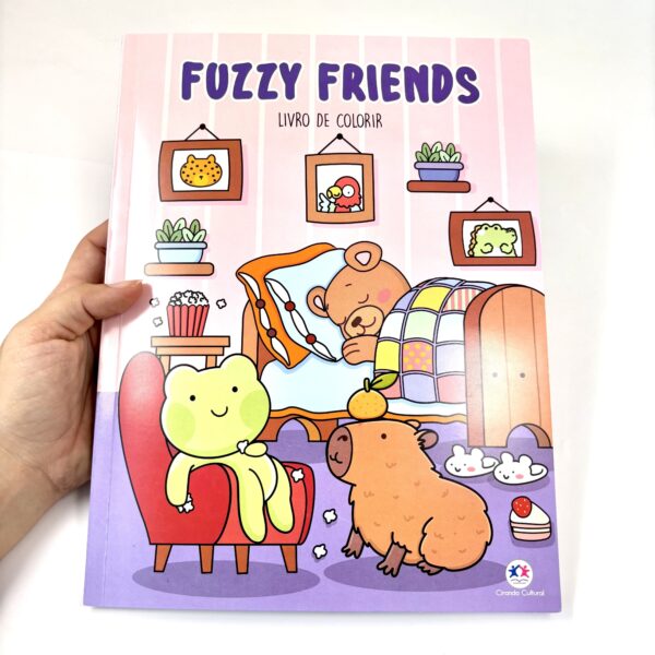 Livro de Colorir FUZZY FRIENDS - CIRANDA - UND