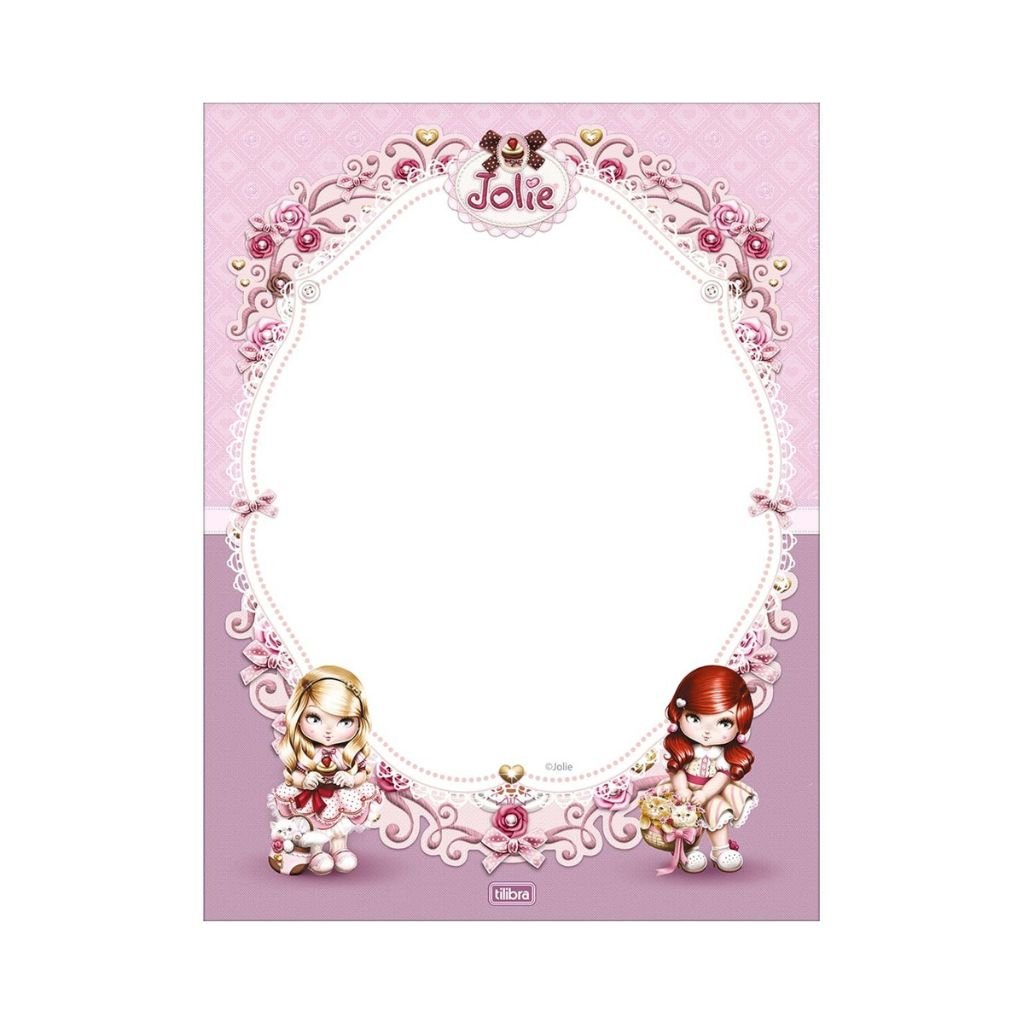 Caderno Colado Papel de Carta JOLIE 48 Fls - TILIBRA - UND