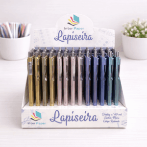 Lapiseira Plástica 0.7mm Color Week - IMPORTADO - CX 60 UND