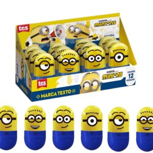 Marca Texto Amarelo Minions TRIS - UND